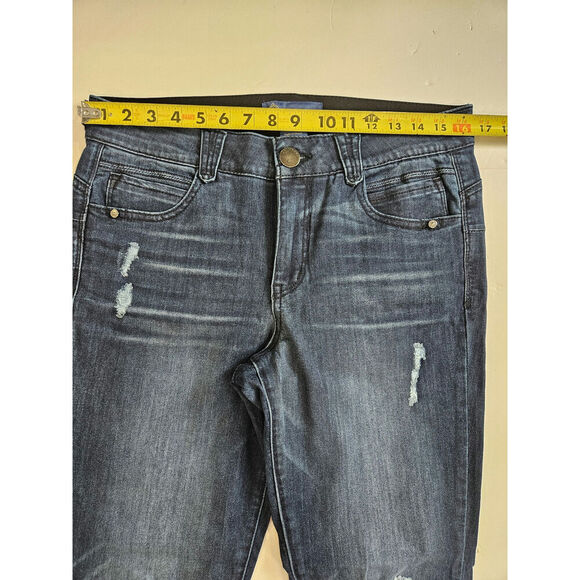 Democracy Women's Skinny Jeans - Dark Blue - Picture 2 of 7